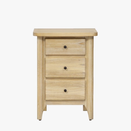 3-Drawer Nightstand