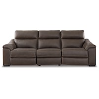 Contemporary 3-Piece Power Reclining Sofa