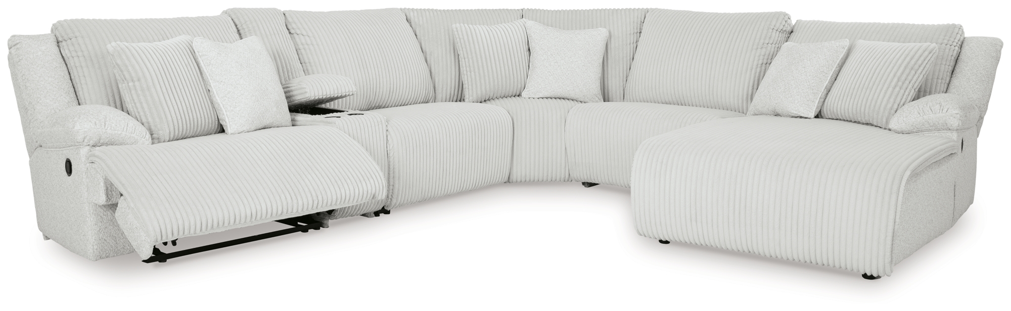 Signature Design by Ashley Top Tier 6-Piece Reclining Sectional With Chaise