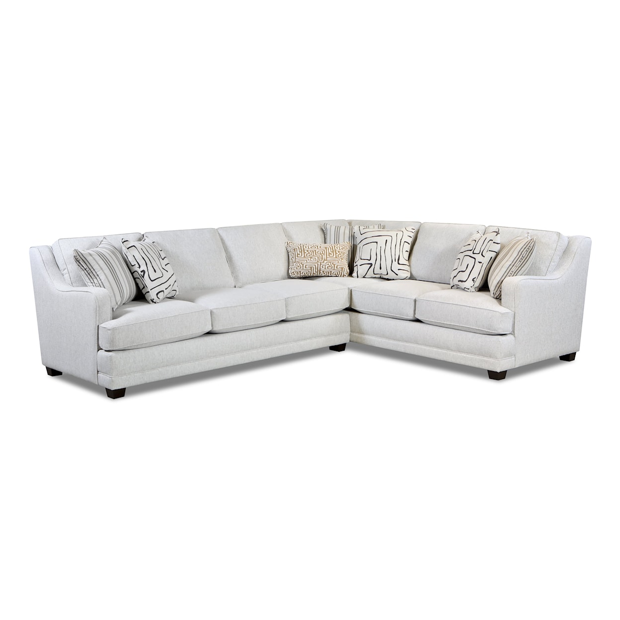 VFM Signature 7000 DURANGO PEWTER 2-Piece Sectional