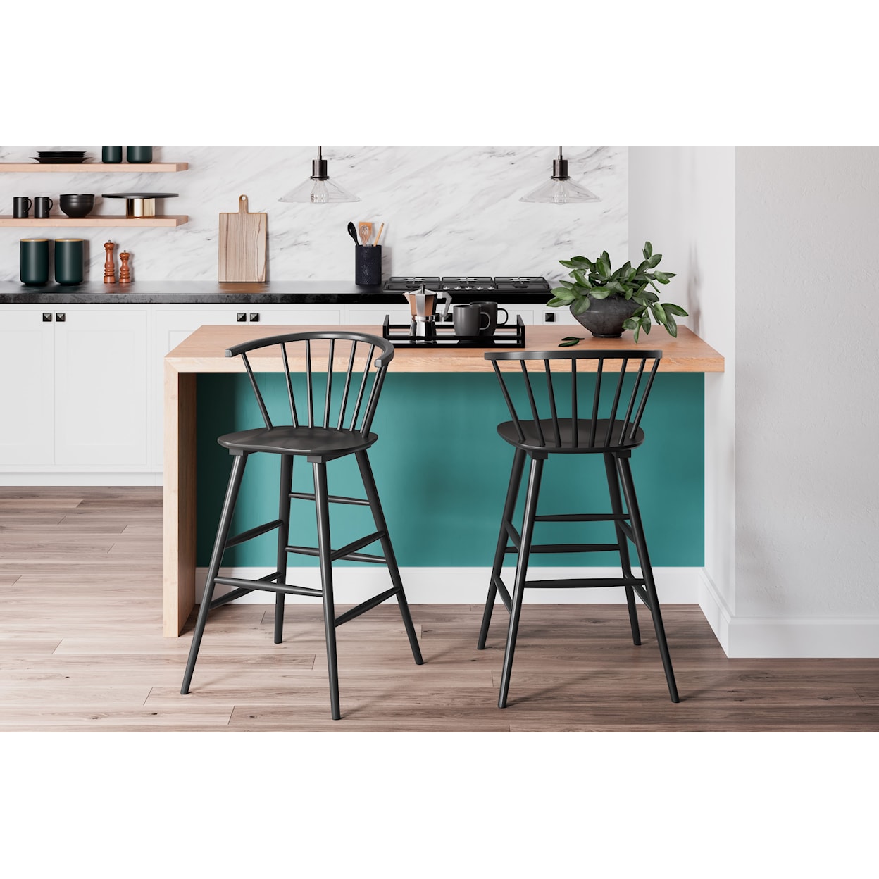 Signature Design by Ashley Furniture Otaska Bar Height Stool