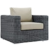 Modway Summon Outdoor 7 Piece Sectional Set