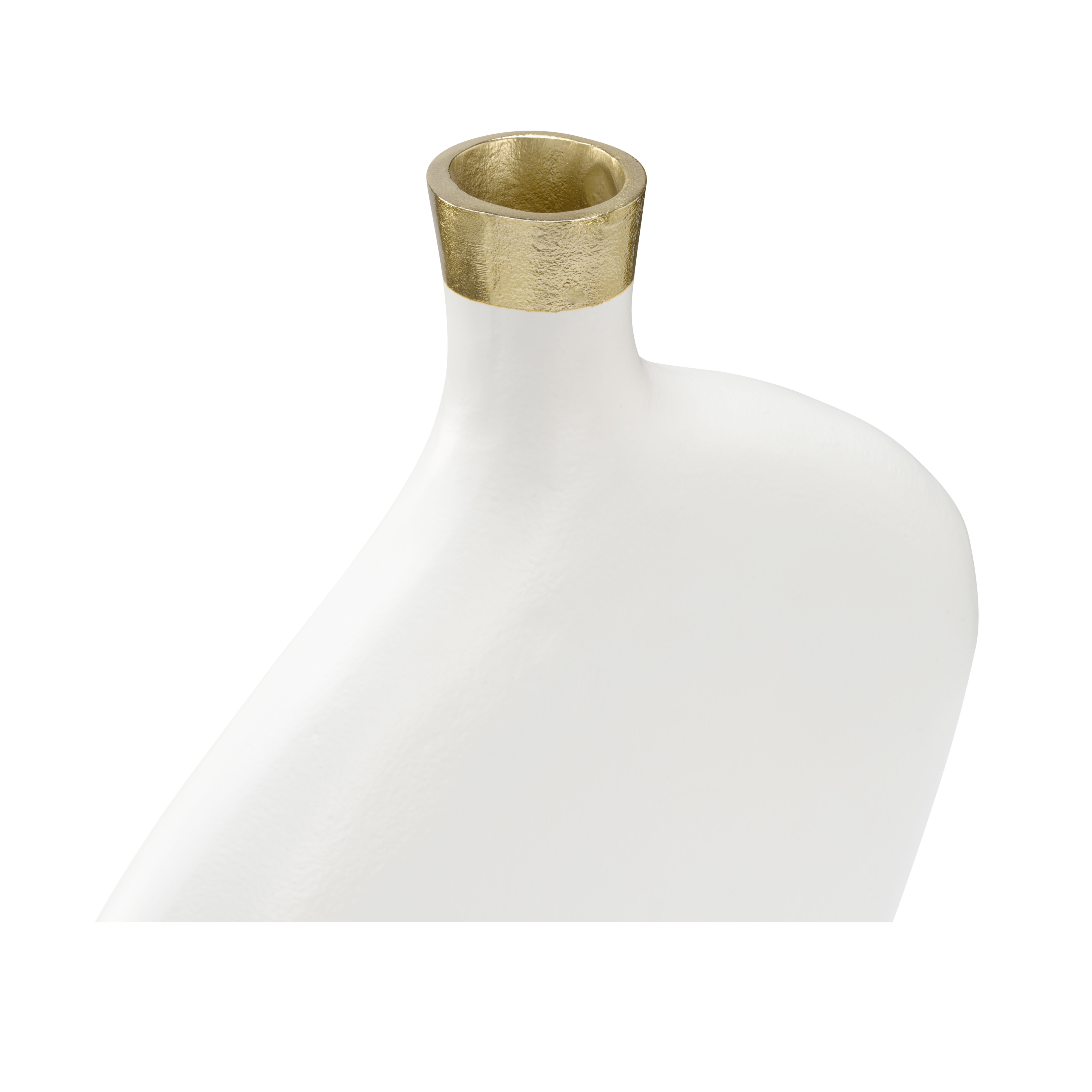 Chelsea House Chelsea House Misc Asymmetric Vase - White (Sm)