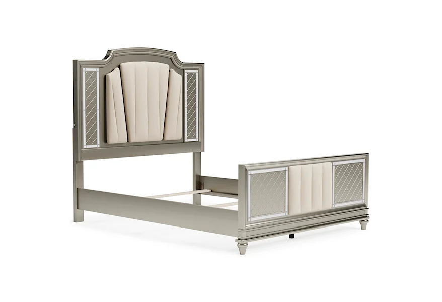 Chevanna Queen Upholstered Panel Bed by Ashley (Signature Design) at Johnny Janosik