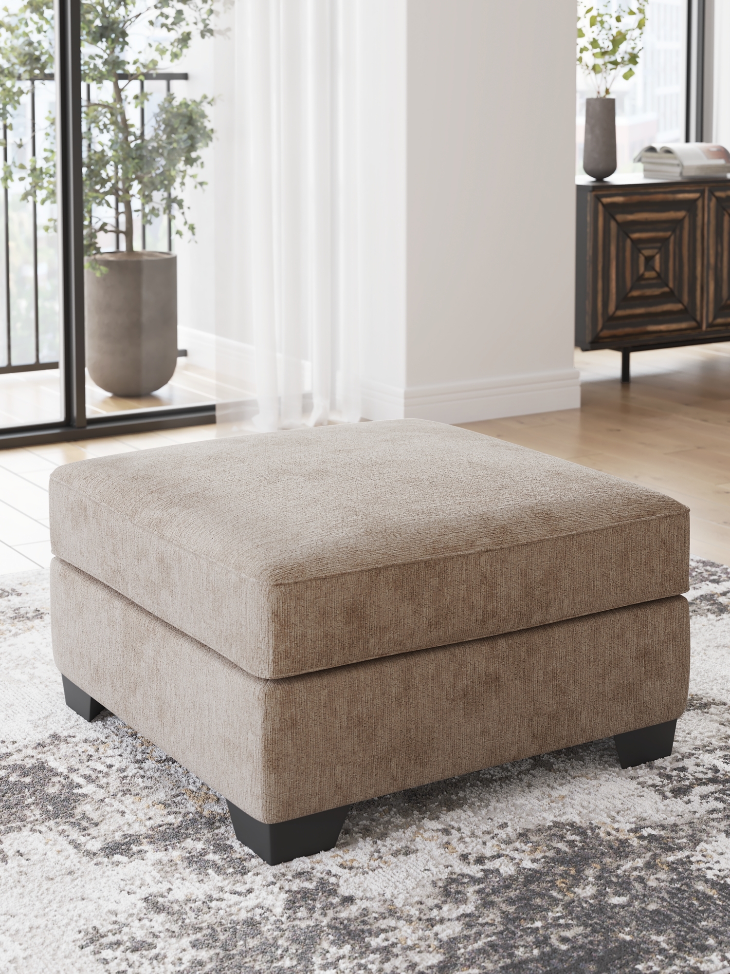 Oversized Accent Ottoman