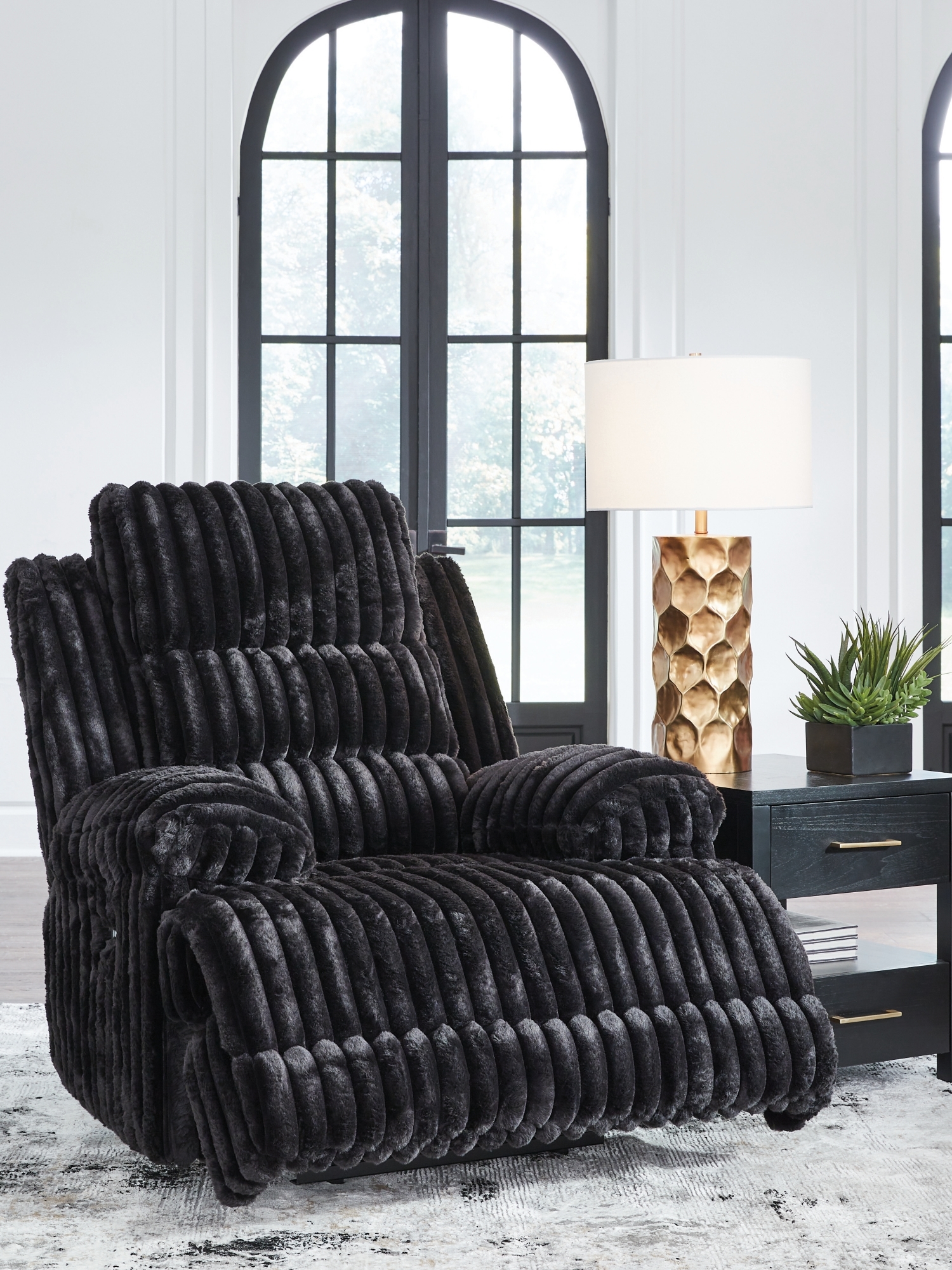 Signature Design by Ashley Rhine Falls Zero Wall Power Recliner