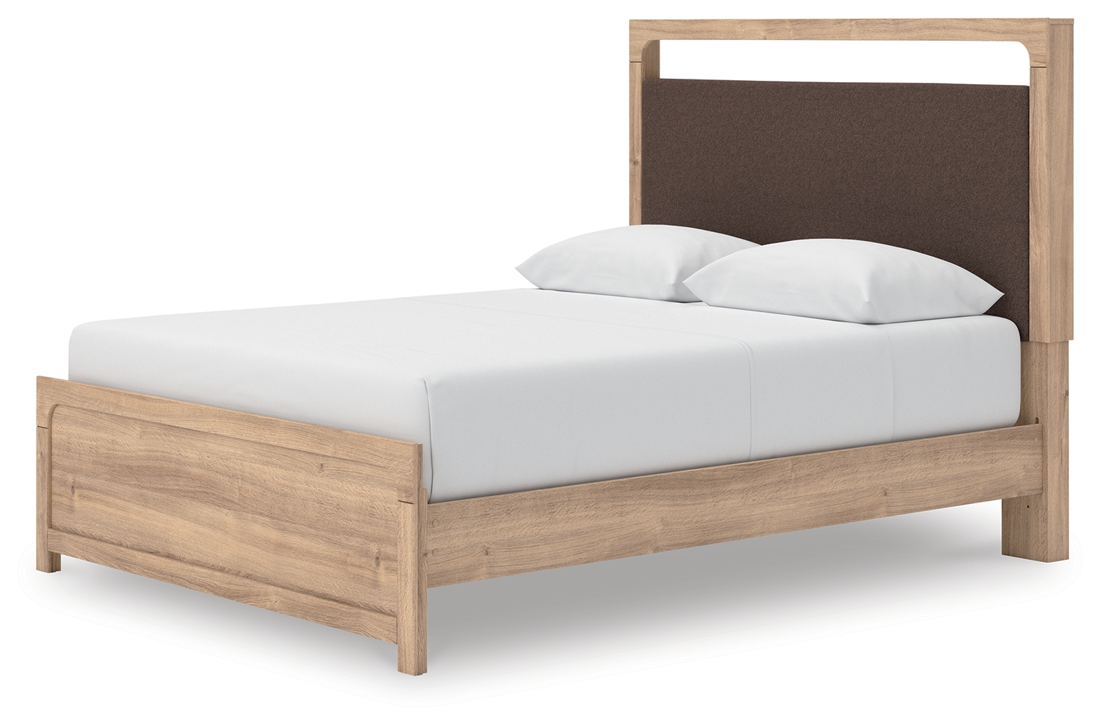 Queen Upholstered Platform Bed