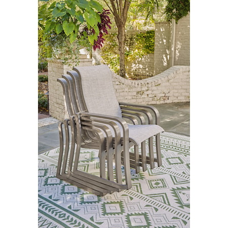 Sling Arm Chair (Set of 4)