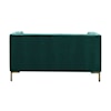 Prime Isaac Green Velvet Loveseat