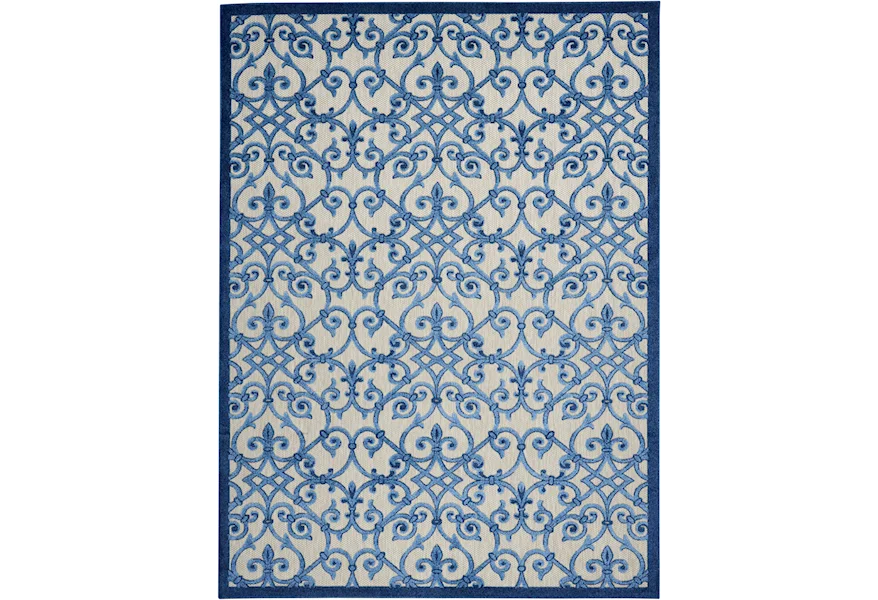 Aloha 9'6" x 13'  Rug by Nourison at Home Collections Furniture
