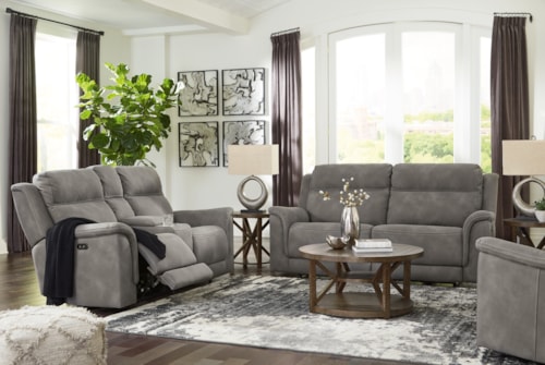 Power Reclining Sofa, Loveseat And Recliner