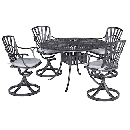 Outdoor Swivel Rocking Chair