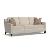 Transitional Power Sofa with USB Ports