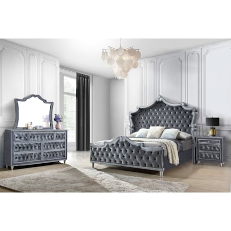 4-piece Cal King Bedroom Set
