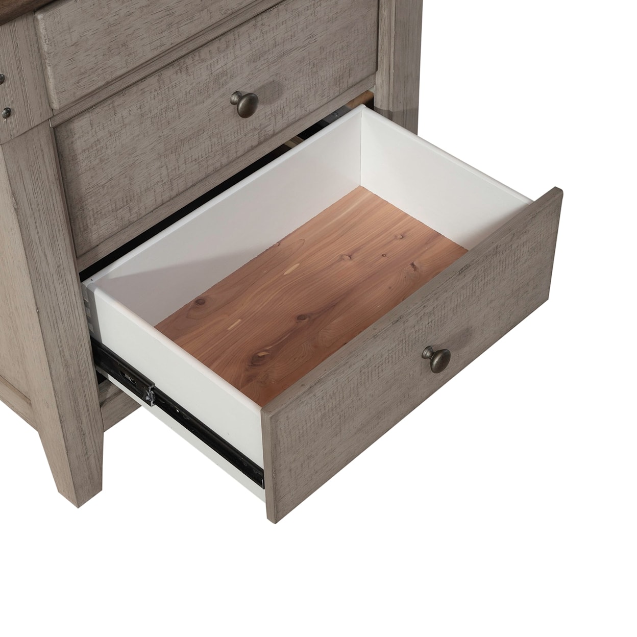 Libby Ivy Hollow 3-Drawer Nightstand