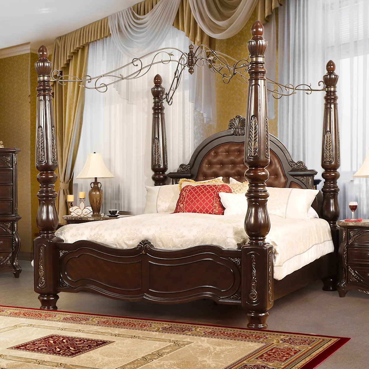 New Classic Palazzo Marina King Canopy Bed
