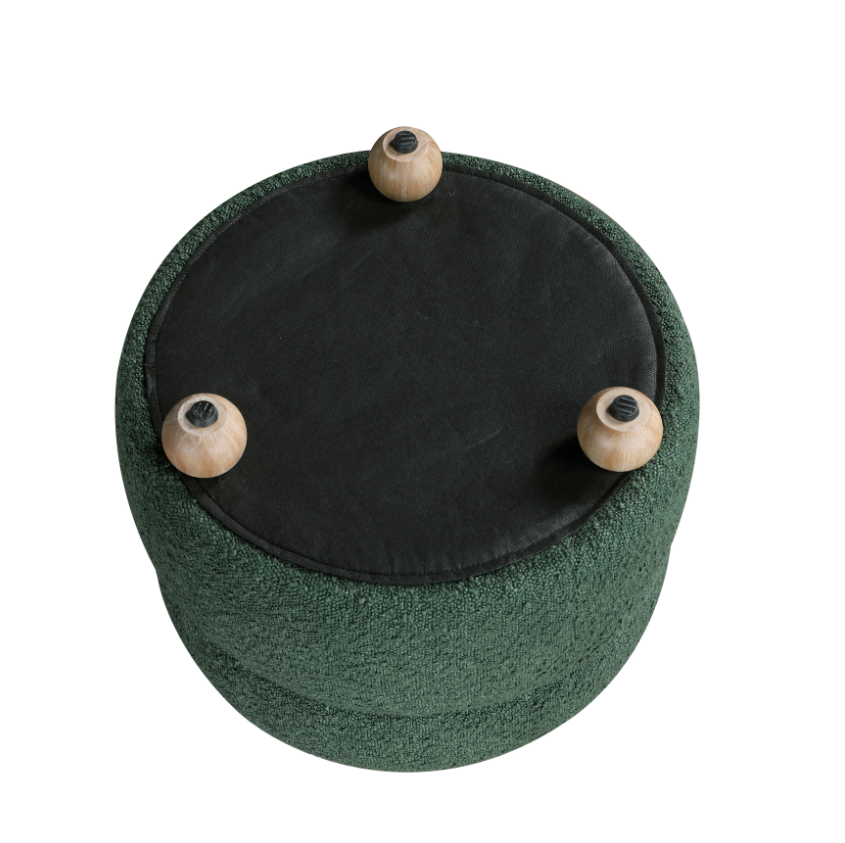 Homelegance Hasley Swivel Chair with Ottoman