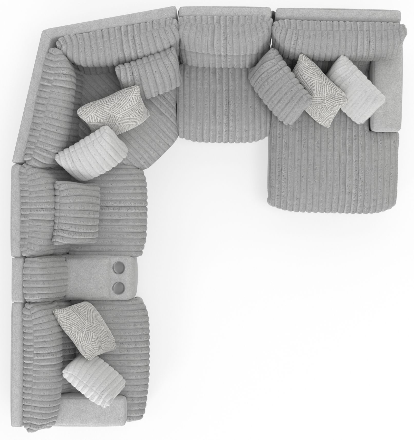 Catnapper Abraxas 6-Piece Power Reclining Sectional Sofa