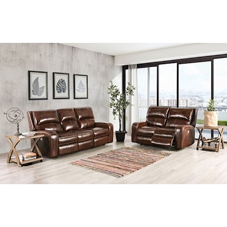 2-Piece Power Reclining Living Room Set