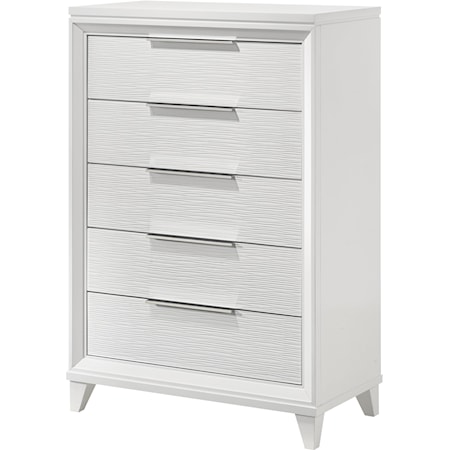 Cressida Contemporary 5-Drawer Bedroom Chest