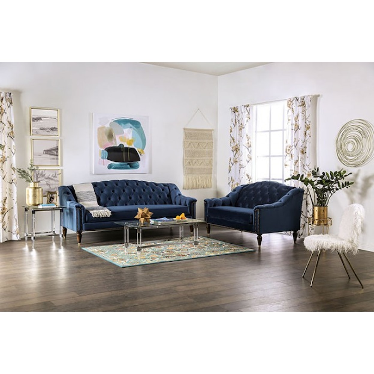 Furniture of America - FOA Martinique Loveseat