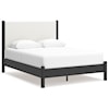 Signature Design by Ashley Cadmori Queen Upholstered Panel Bed