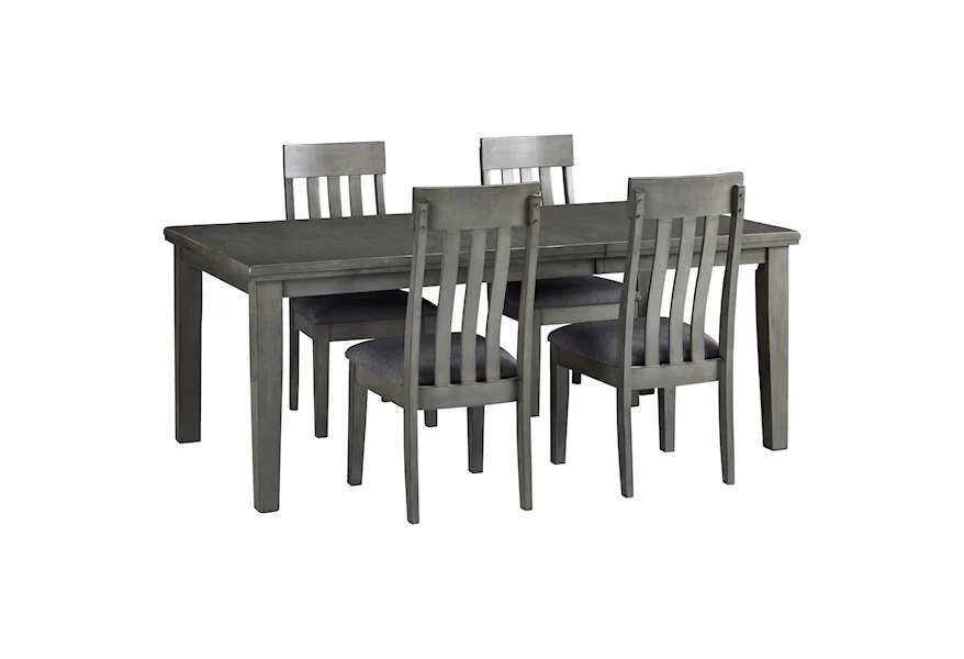 Hallanden 5-Piece Table and Chair Set by Signature Design by Ashley at Miller Waldrop Furniture and Decor
