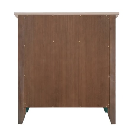 1-Drawer Nightstand  with Doors