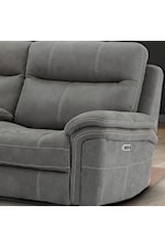 Nicola Living Mason Transitional Power Reclining Sofa and Two Recliners Set