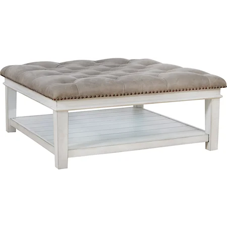 Upholstered Ottoman Coffee Table