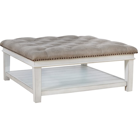 Upholstered Ottoman Coffee Table