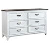 Liberty Furniture Allyson Park Kid's 6-Drawer Dresser