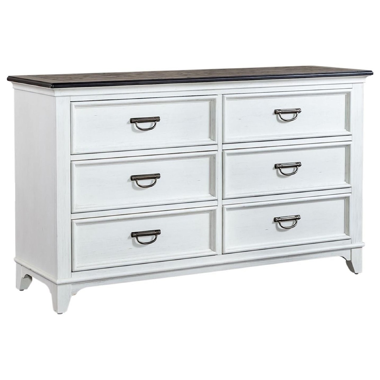 Liberty Furniture Allyson Park Kid's 6-Drawer Dresser