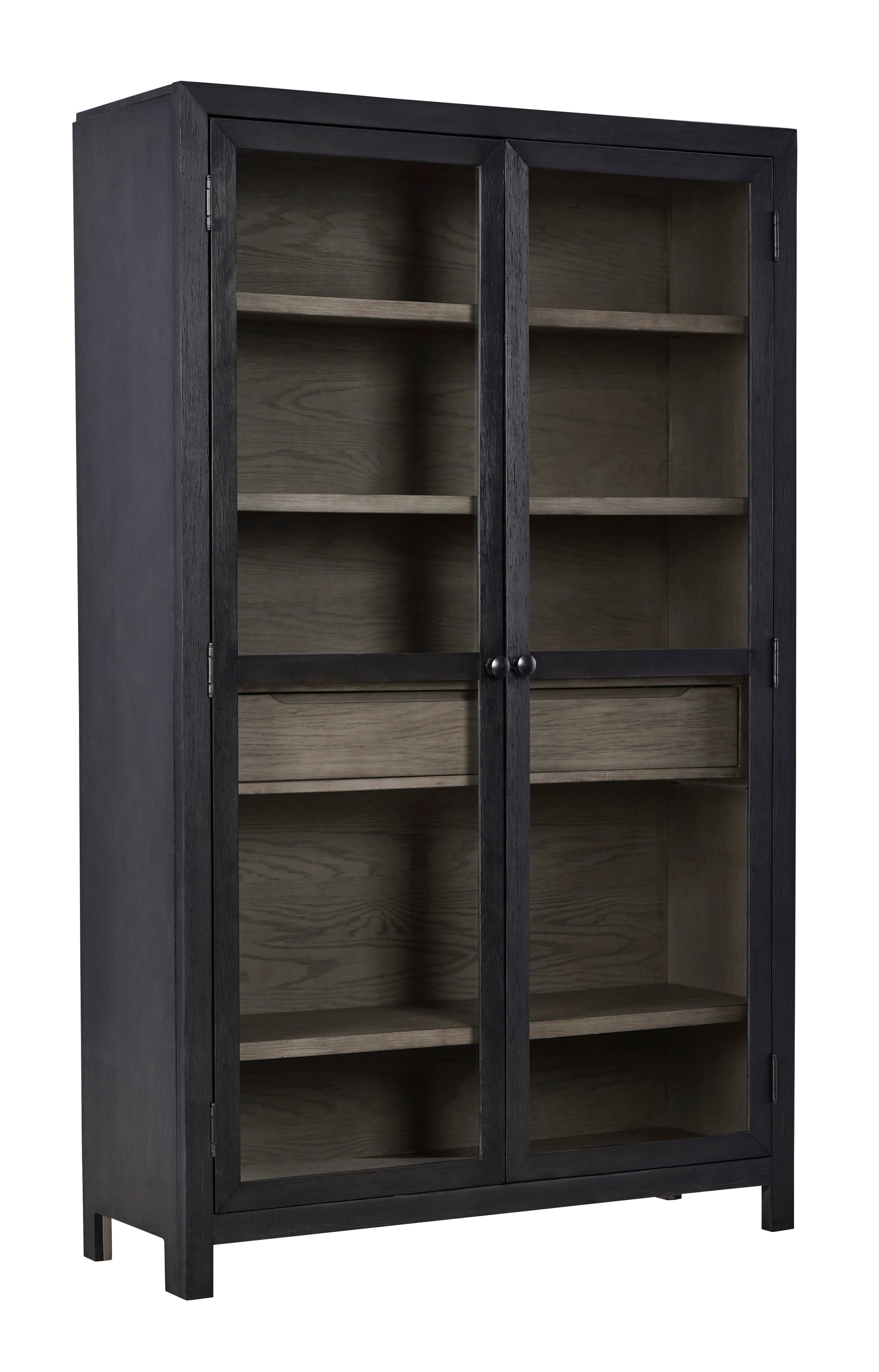 Lenston A4000507 Tall Accent Cabinet With Glass Doors Sadler S Home   E573d37b846e417dacd4404e6462586c 