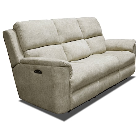 Upholstered Double Reclining Sofa