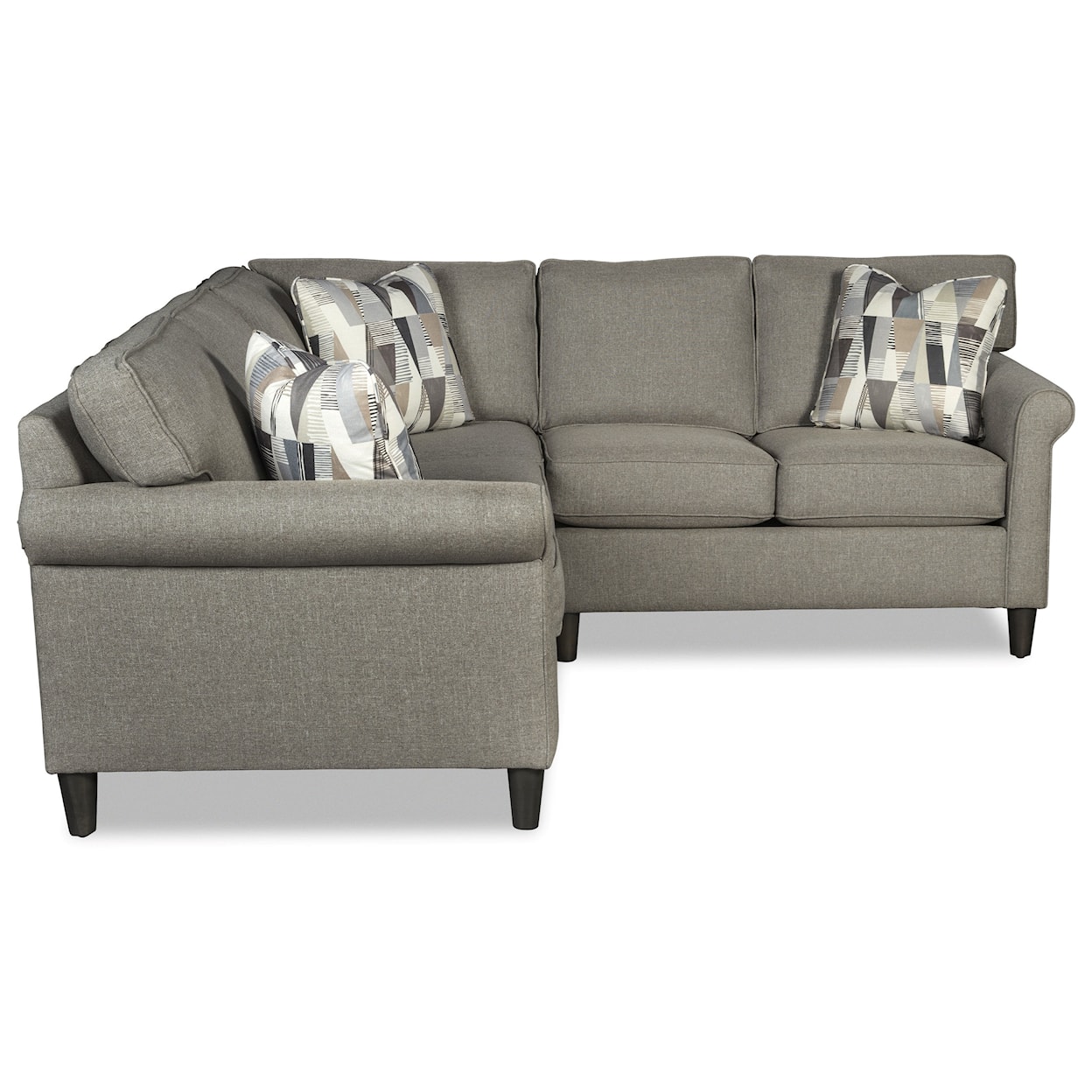 Hickory Craft M9 Custom - Design Options 4-Seat Sectional Sofa w/ LAF Return Sofa