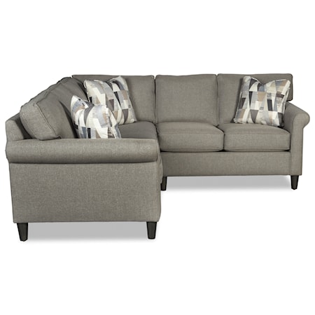 4-Seat Sectional Sofa w/ LAF Return Sofa