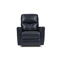 Casual Power Wall Recliner with Power Headrest & Lumbar