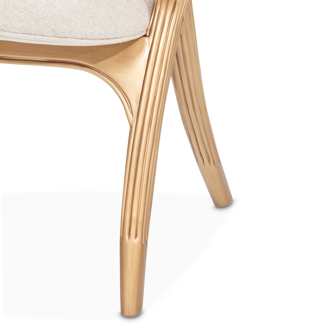 Michael Amini Camellia Field Upholstered Vanity Chair