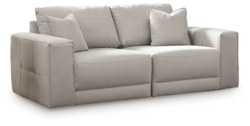 2-Piece Sectional Loveseat