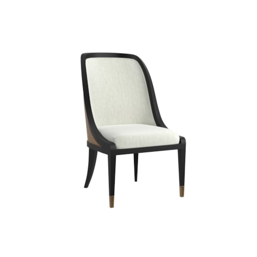 Traditional Upholstered Hostess Dining Chair