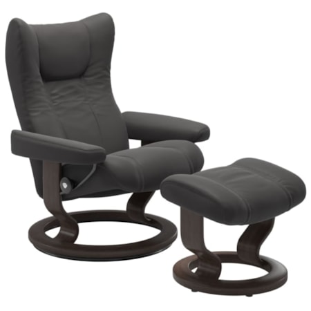 Medium Chair and Ottoman