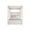 CM ANNABELLE Queen Canopy Bed - Ivory