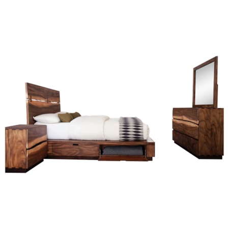 4-piece Queen Bedroom Sety