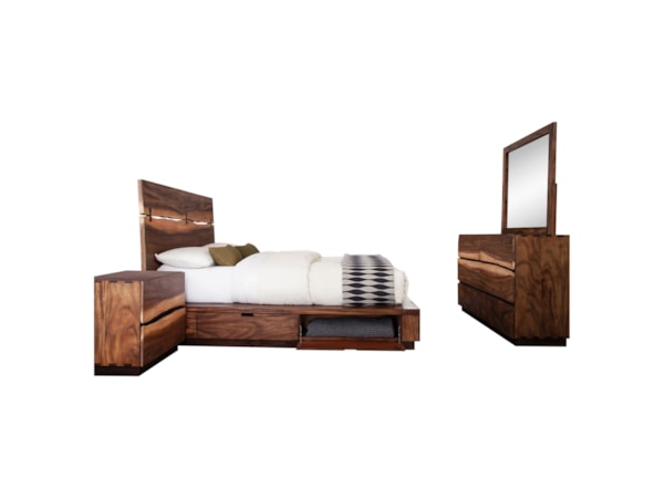 4-piece Queen Bedroom Sety