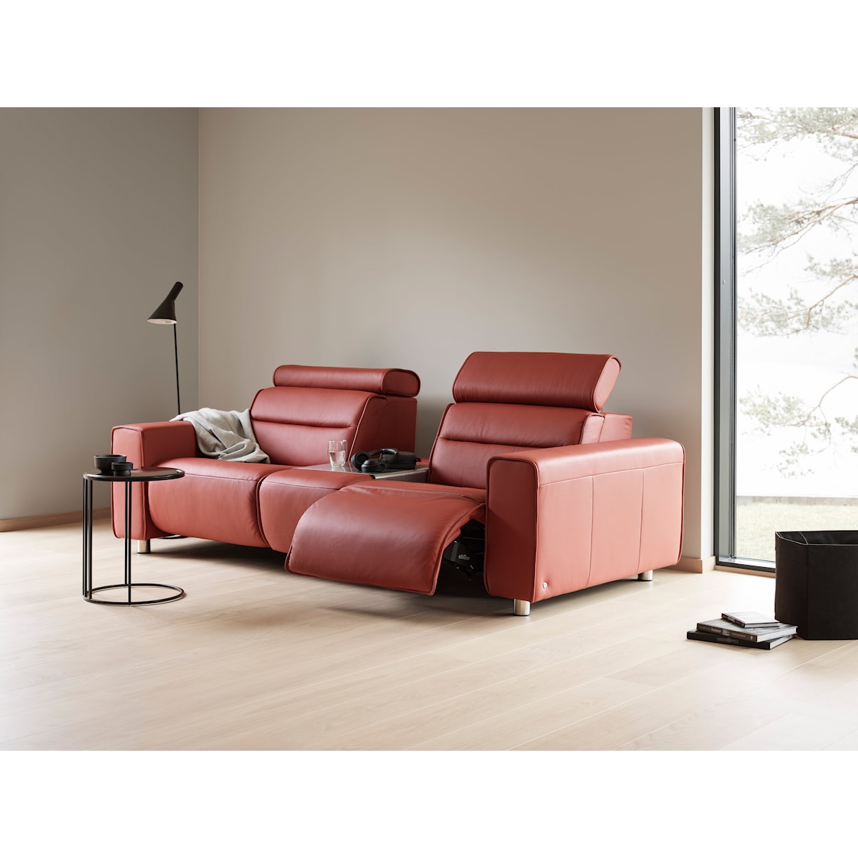 Stressless by Ekornes Emily 2-Seat Power Reclining Sectional