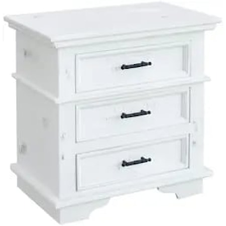 3-Drawer Nightstand