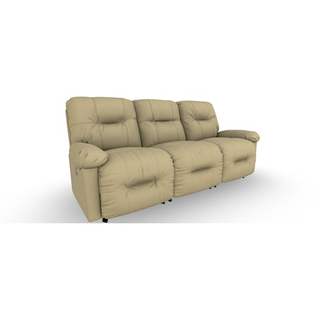 Casual Motion Sofa with Pillow Arms
