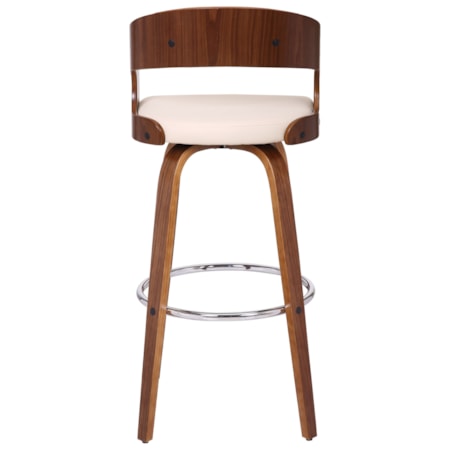 30&quot; Upholstered Bar Height Bar Stool