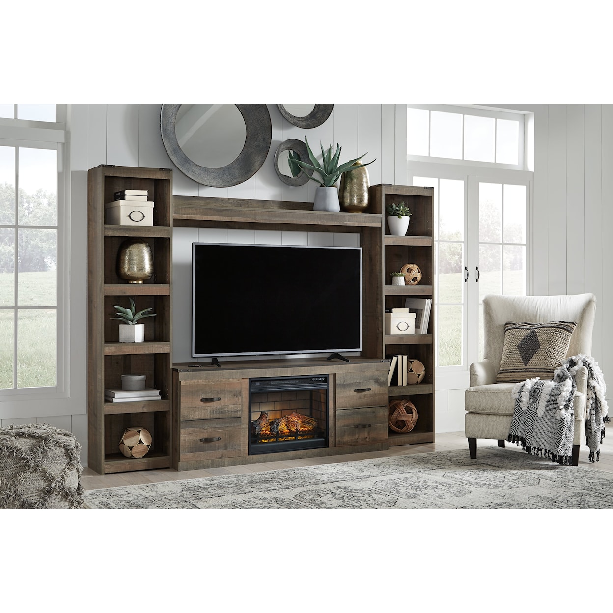 Signature Design by Ashley Trinell Entertainment Center